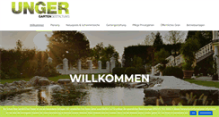 Desktop Screenshot of gartengestaltung-unger.at
